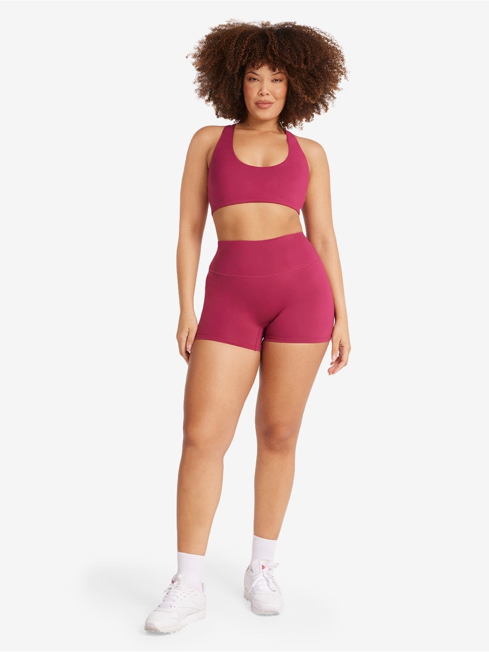 CSB 4” Serenity Shorts in Berry